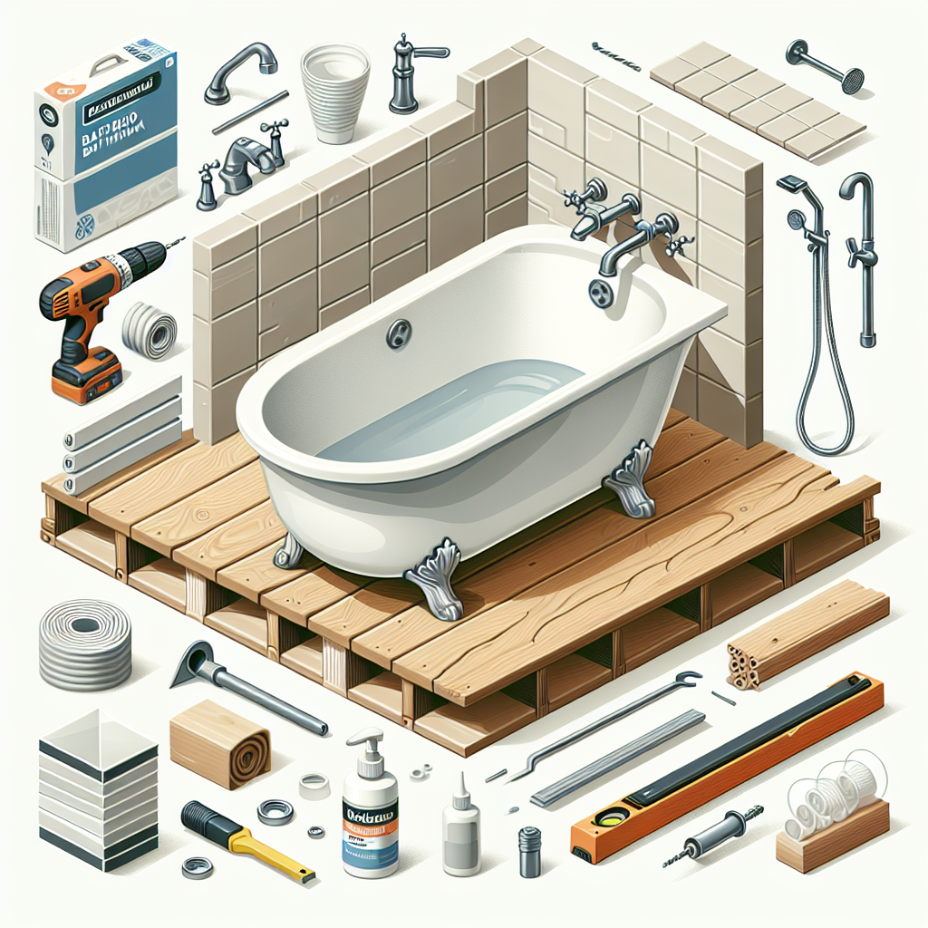 Best materials for bathtub installation