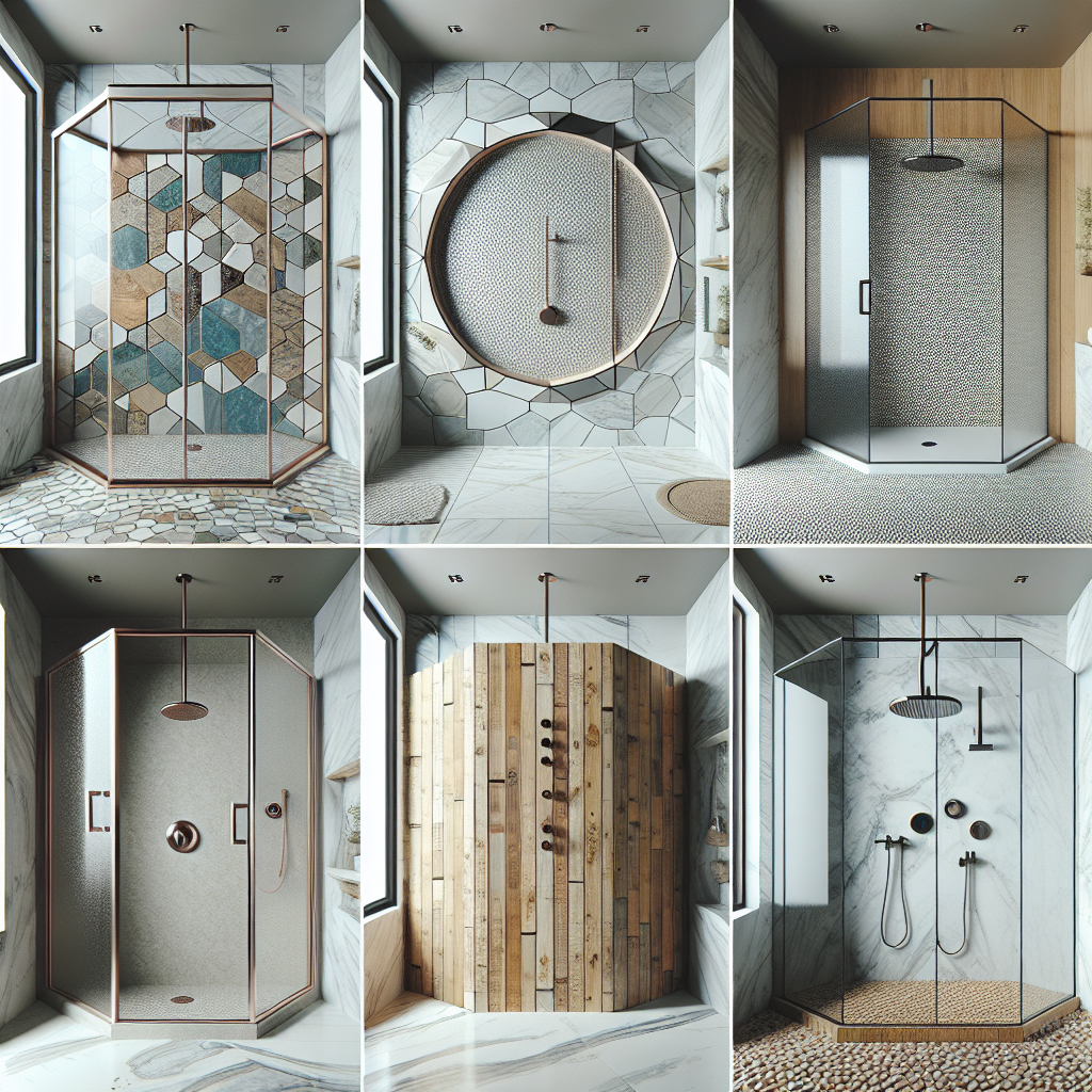 Custom shower enclosure designs