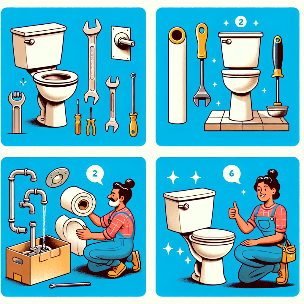 Toilet upgrade and installation DIY tutorials