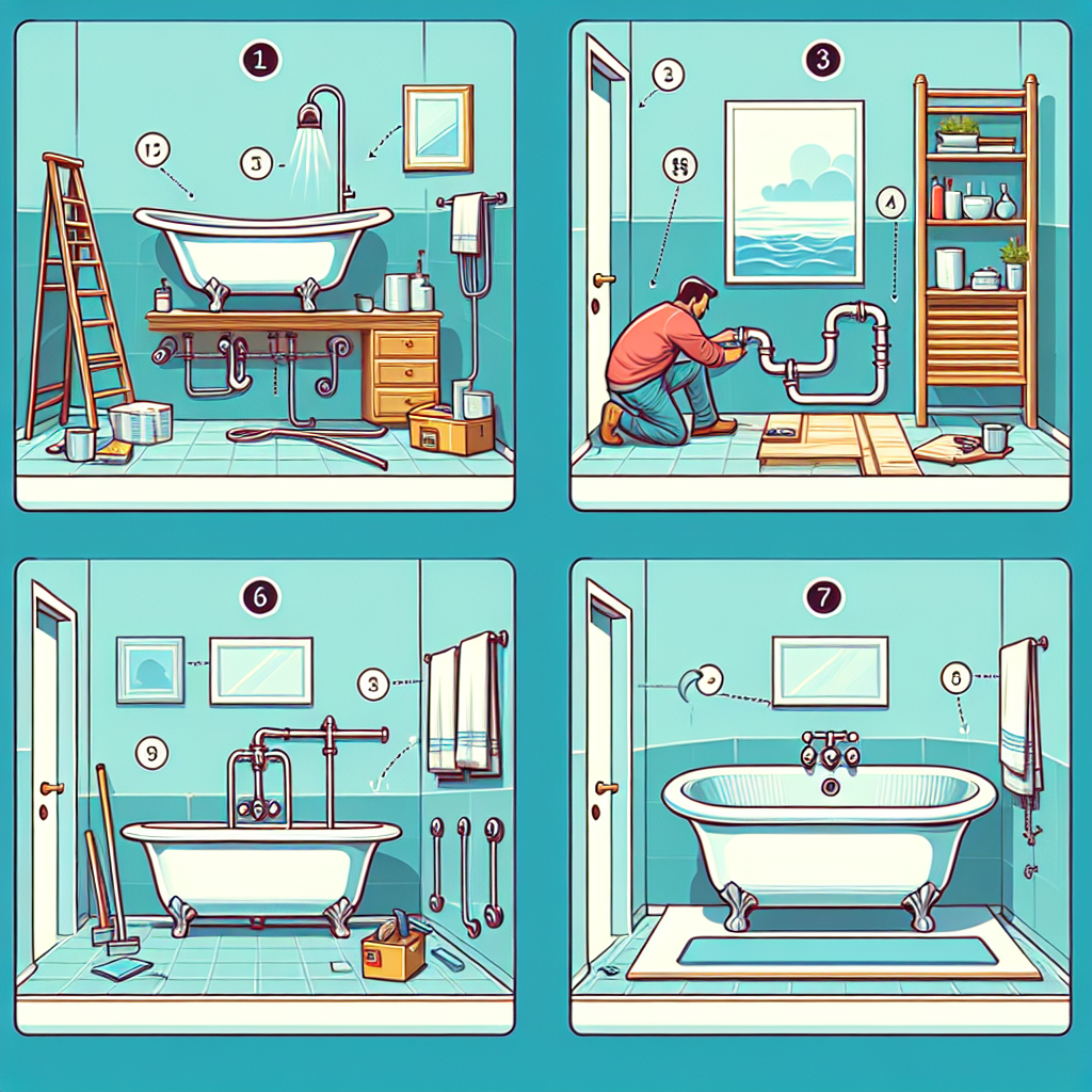 Steps for a successful bathtub installation