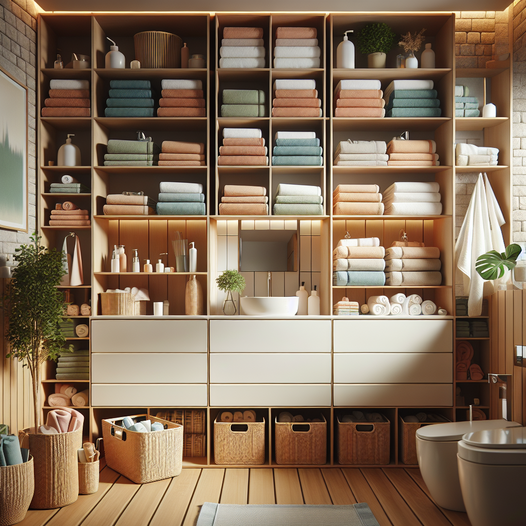 Bathroom storage solutions