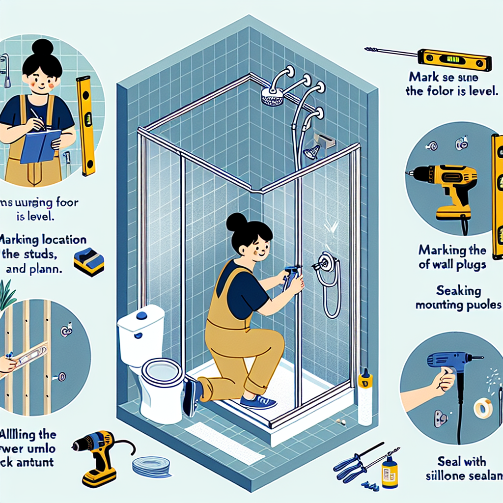 Shower enclosure installation tips