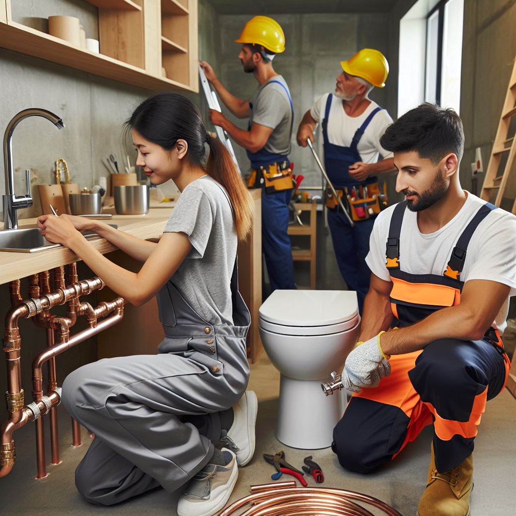 Plumbing fixture installation for new construction