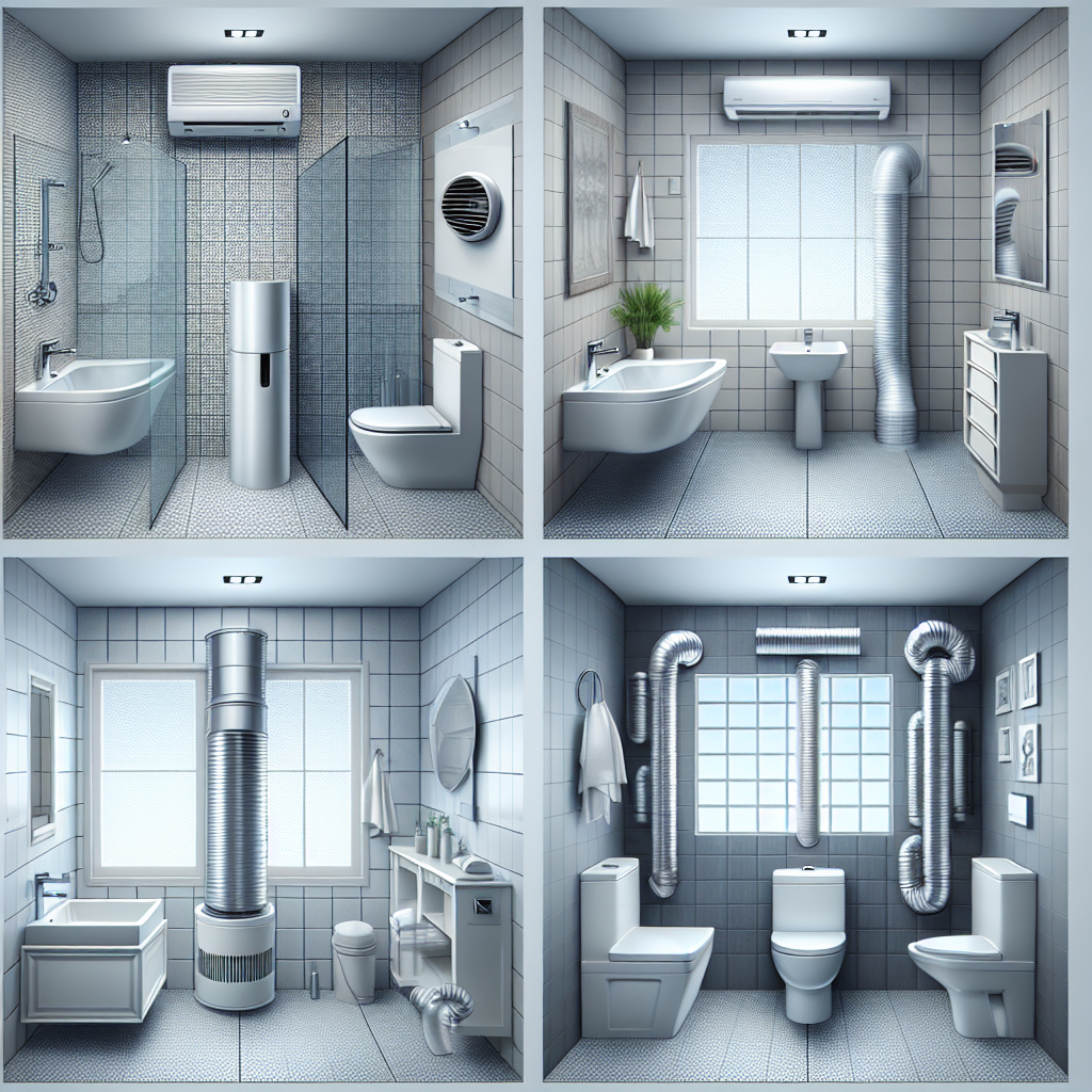 Bathroom ventilation systems