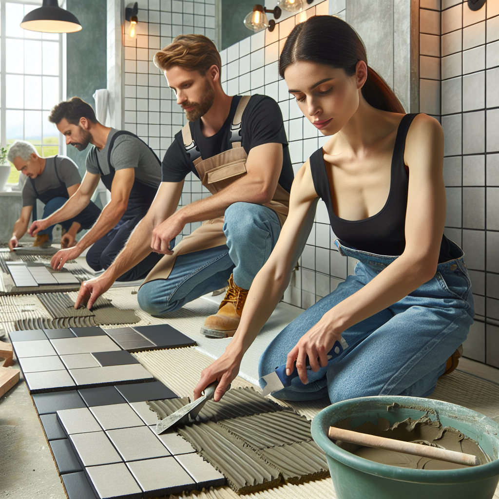 Professional bathroom tile installation services near me