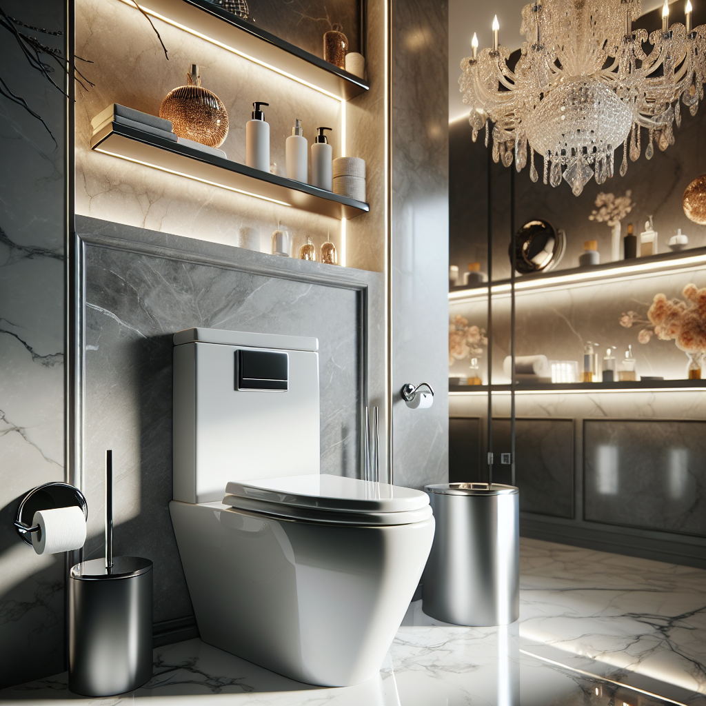 Luxury toilet upgrades for a high-end look