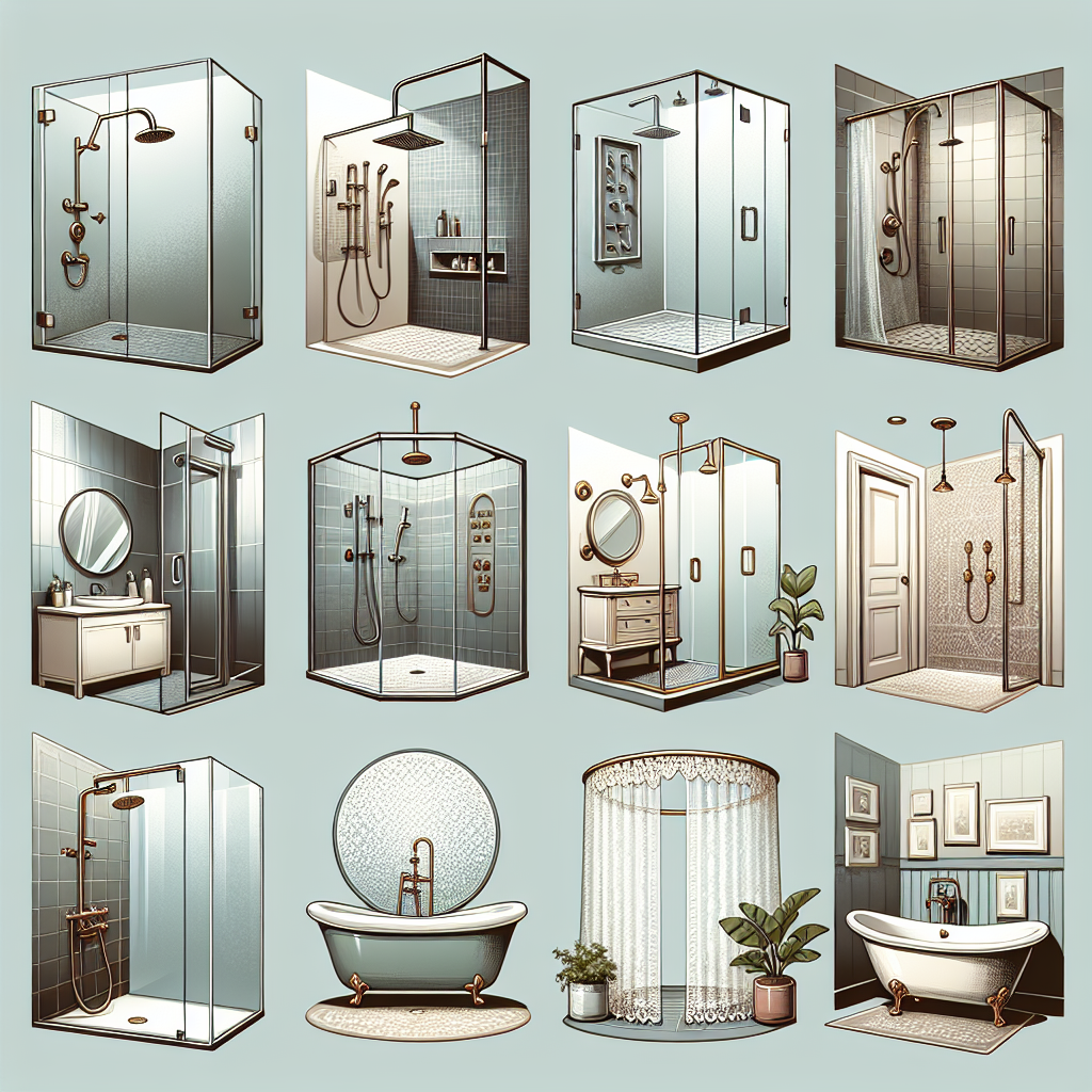 Custom shower enclosure designs