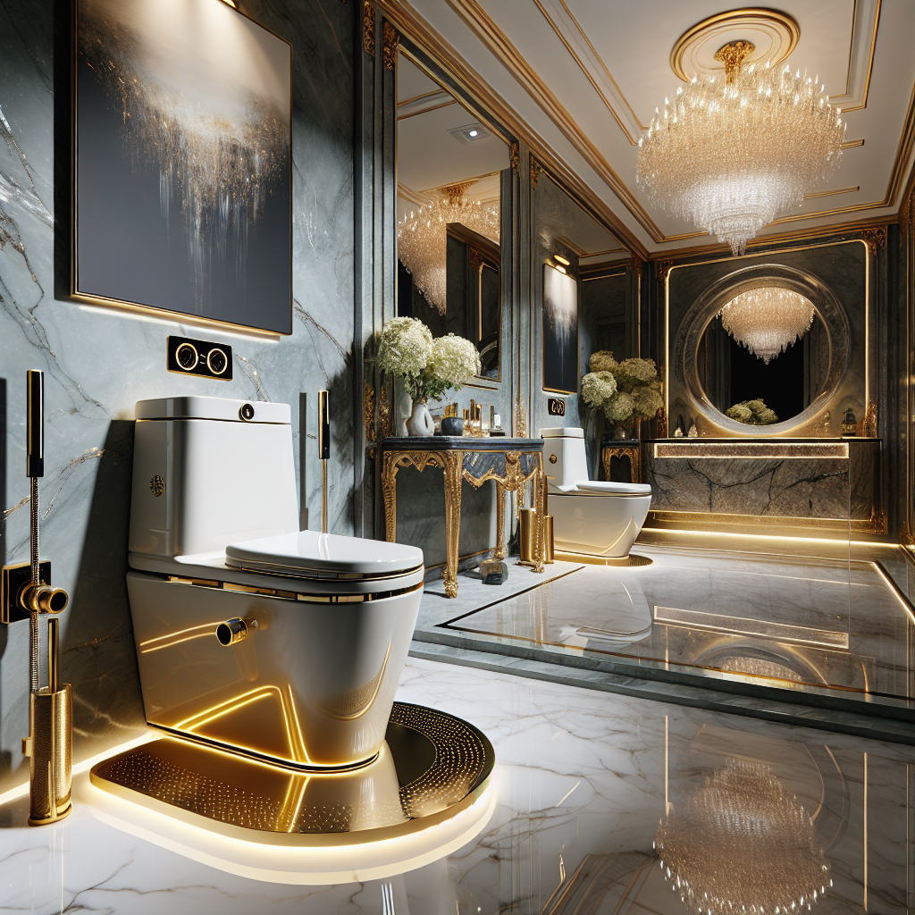 Luxury toilet upgrades for a high-end look