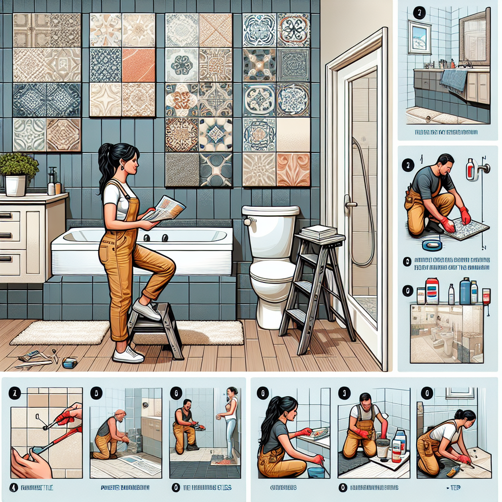 Best practices for DIY bathroom tile selection and installation