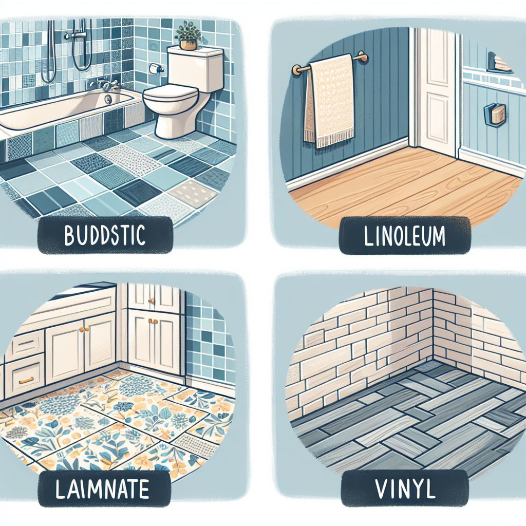 Budget-friendly bathroom flooring options